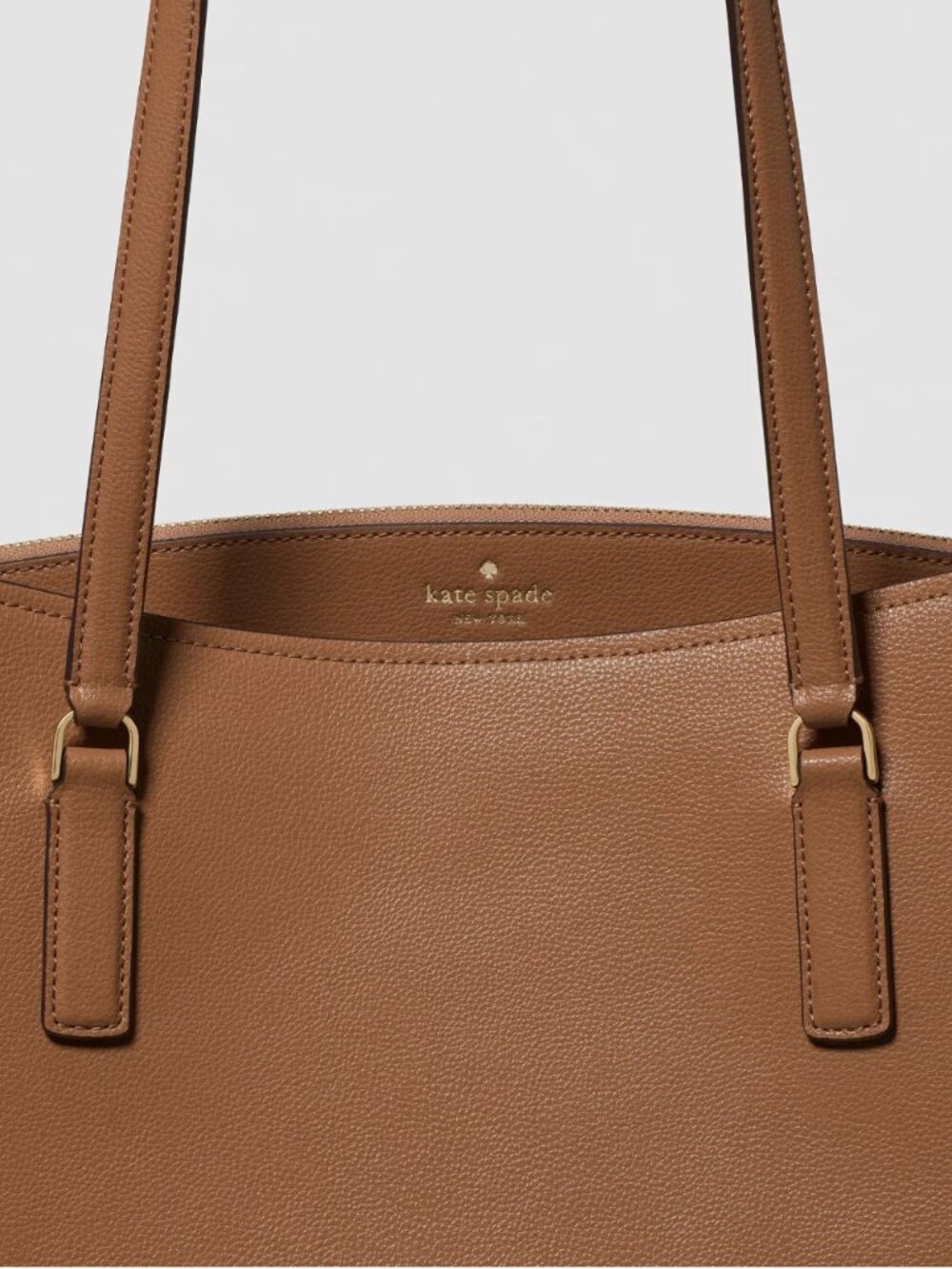 New Kate Spade Thompson Street Commuter Tote Bag Tuscan Brown - Picture 4 of 6